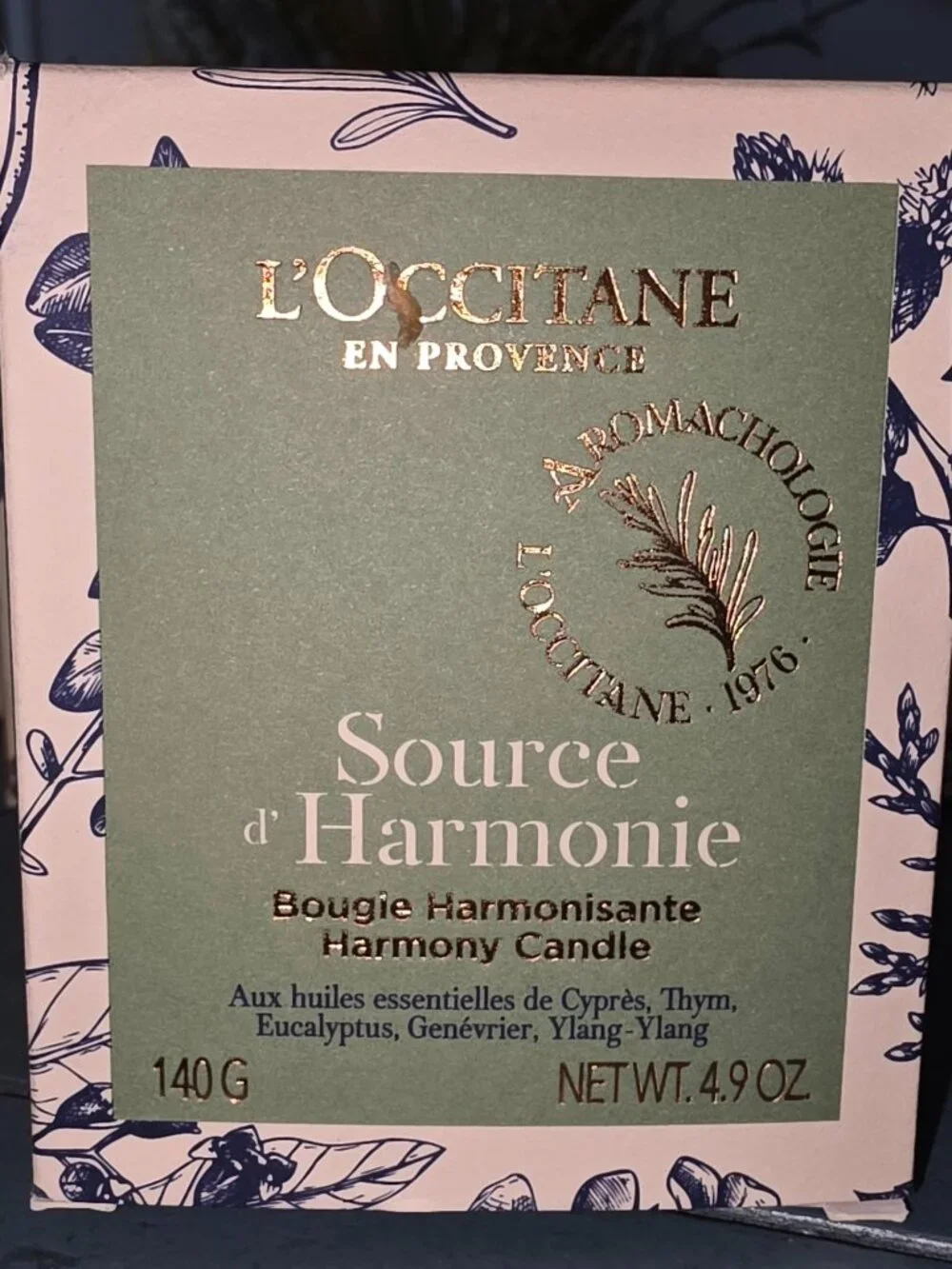 NEW L’Occitane en Provence - Harmony Candle- discontinued/hard to find in US